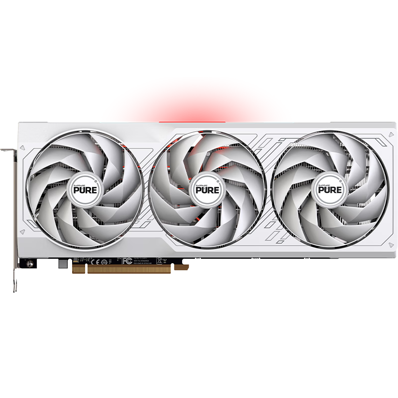 蓝宝石 蓝宝石 RX7700XT 白金 图片 3
