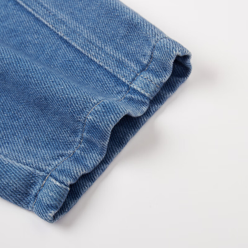 MQD男童牛仔裤中牛仔蓝