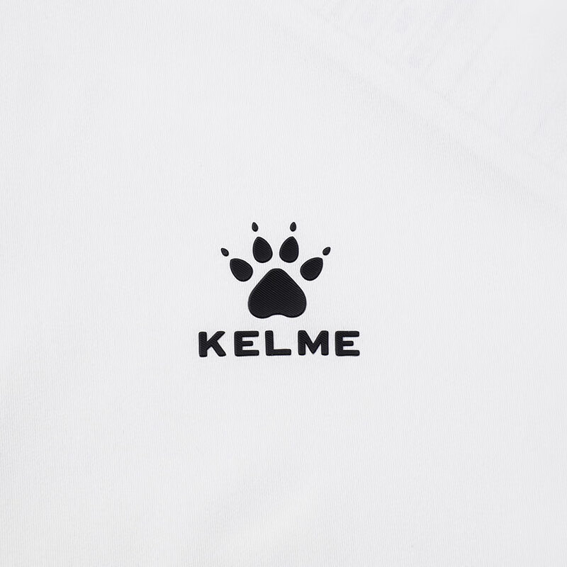 卡尔美（KELME）运动POLO衫男夏季新款健身短袖翻领速干T恤通勤上衣 光亮白 XL