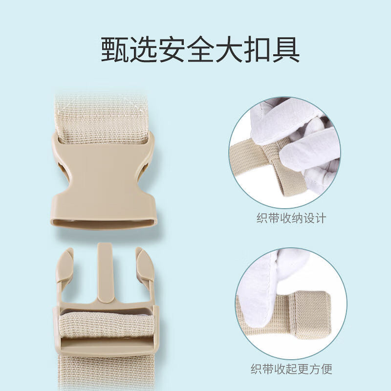 好易抱婴儿背带腰凳抱娃神器前后两用夏季透气宝宝前抱式小孩坐凳腰登 玫红色【腰凳背带两用款】