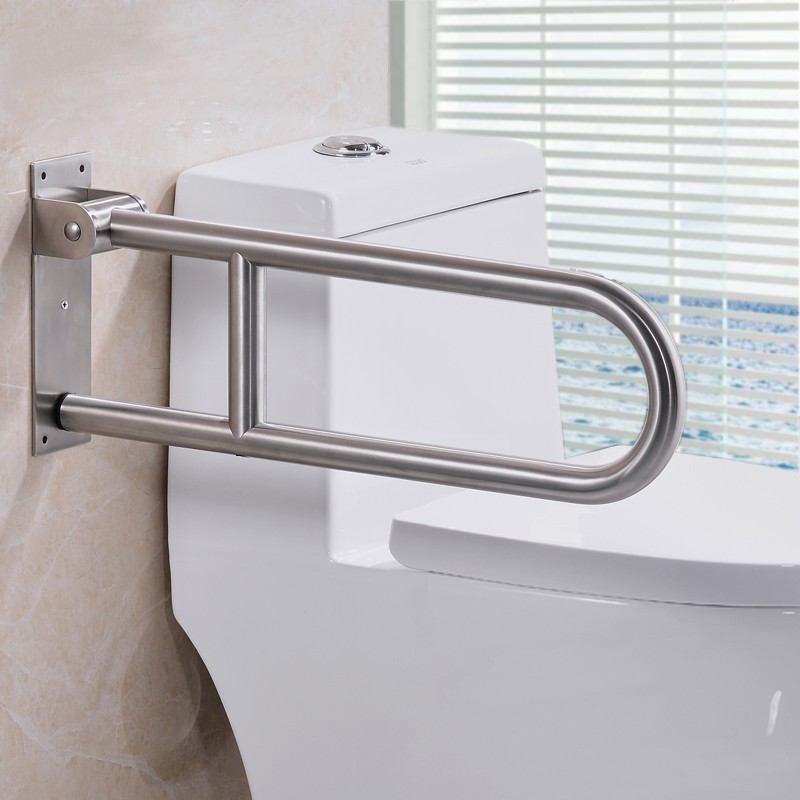 墨斐琳(morphling) 304不锈钢马桶扶手架残疾人老人安全扶手公共卫生