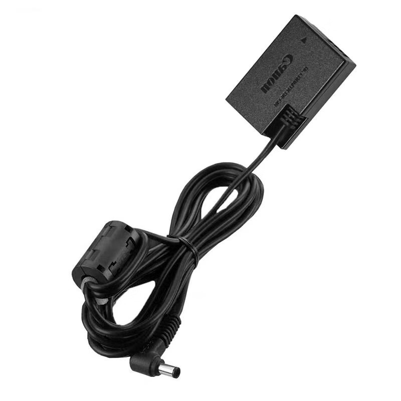 OIMG佳能DR-E18直流电连接器LPE17假电池EOS R100 R8 R50 R10 RP 750d77D 850D 800D 200D二代适配器 佳能DR-E18直流电连接器需搭配