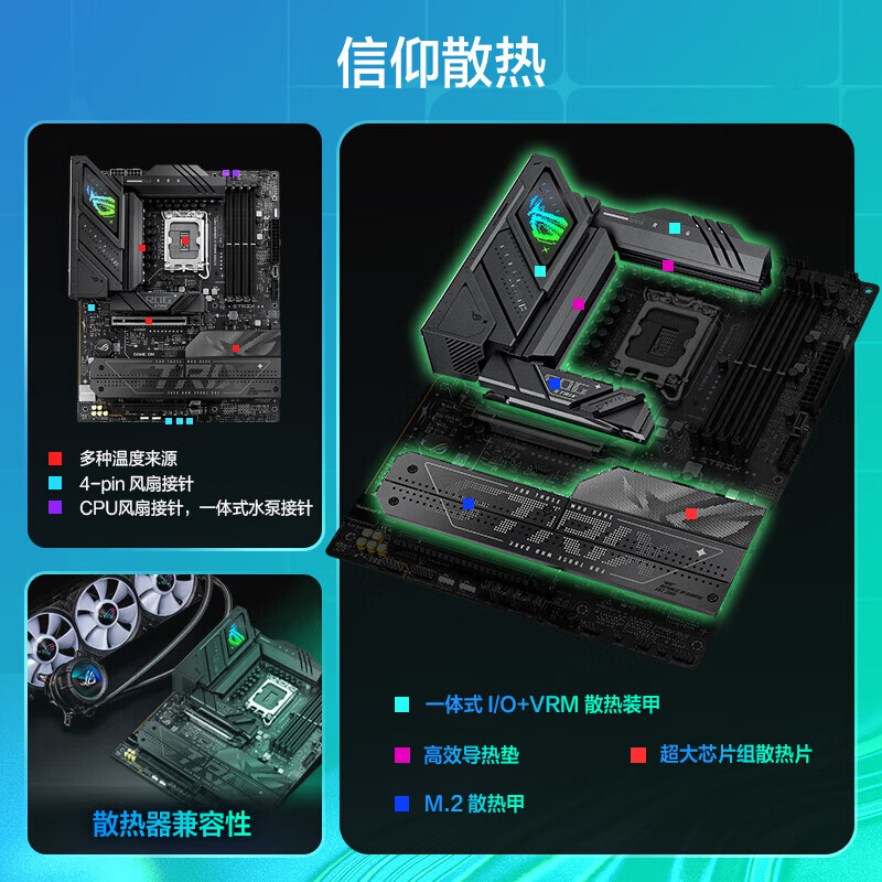 华硕 ROGSTRIX B860-F GAMING WIFI玩家国度电竞 图 4