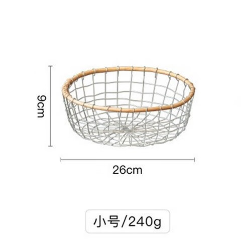 手工圆铁丝筐编法大全图片