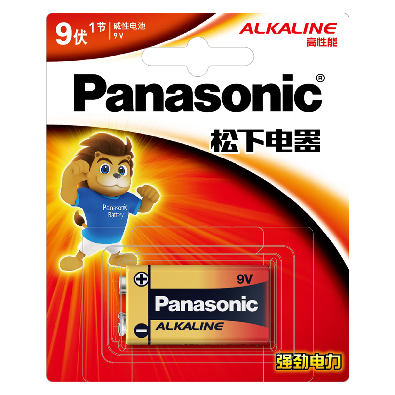 ���£�Panasonic������9V���θɵ�����������ñ�ң������Ͳ��������������������6LR61TC һ��