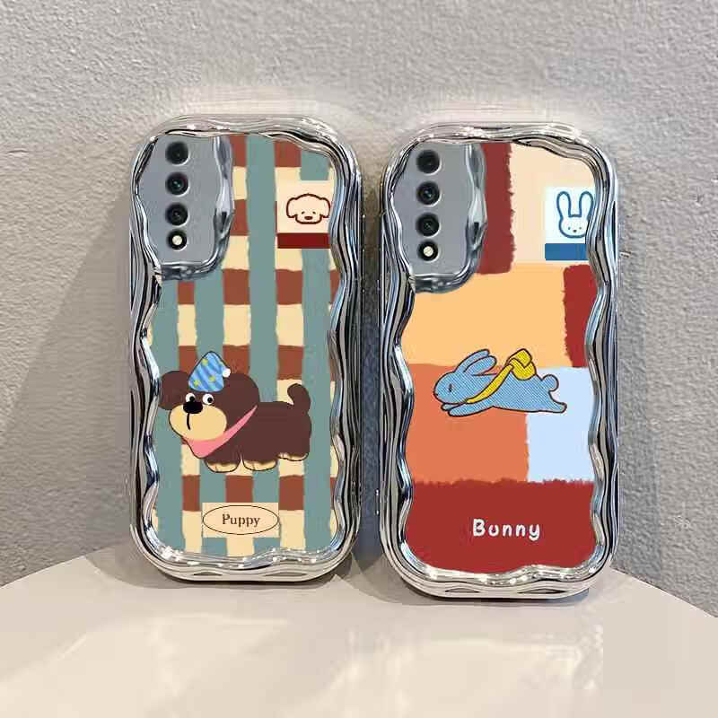 雨选适用华为NzoneS7Pro手机壳SP200保护套S7Por中国移动5g新款nzone防摔nzonesp硅胶nznoes男zones女n 电镀水滴款-银色-ZC69格纹小狗 华为智选 NZONE