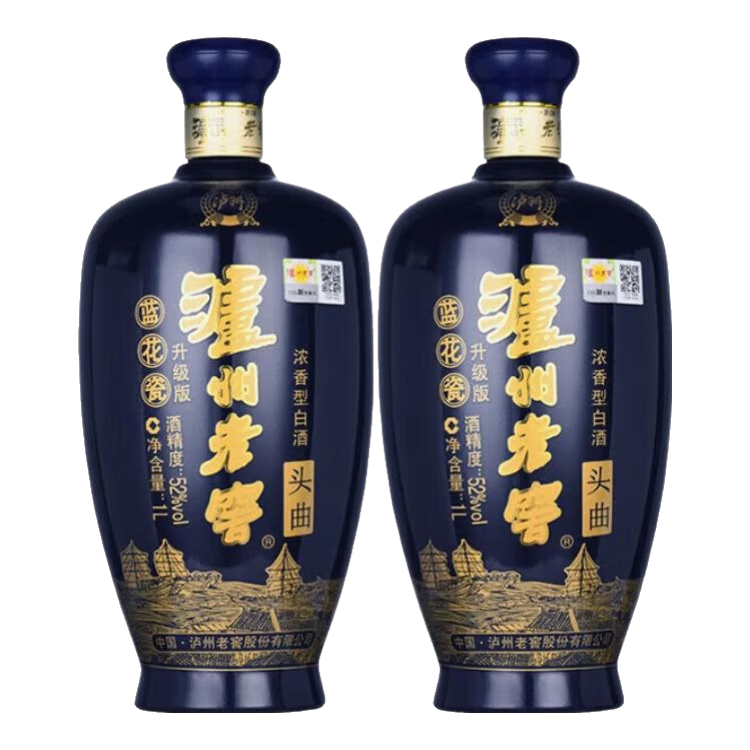 ڲLUZHOULAOJIAO/Ͻ  ͷ 52 ׾ Ũ 1000ml 1L 2ƿ256Ԫ