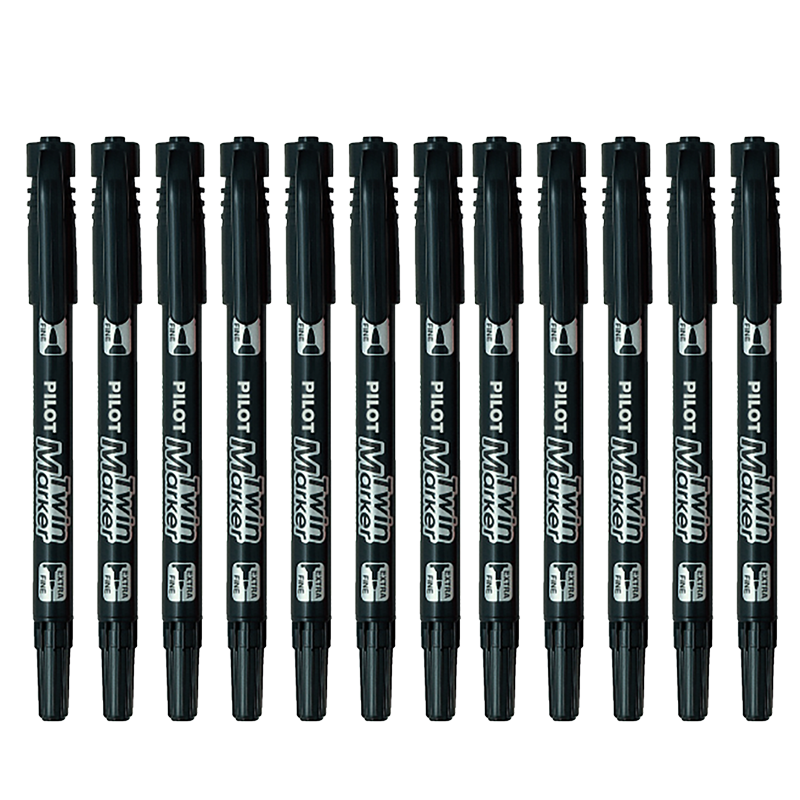 ���֣�PILOT��SCA-TM����˫ͷ�Ǻűʹ��߱�����ר��Сѧ�����˱������������߱��ľ߰칫��Ʒ ��ɫ 12֧