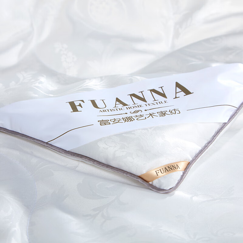 富安娜春秋被锦瑟年华提花桑蚕丝被\203*229cm\1000g 203*229