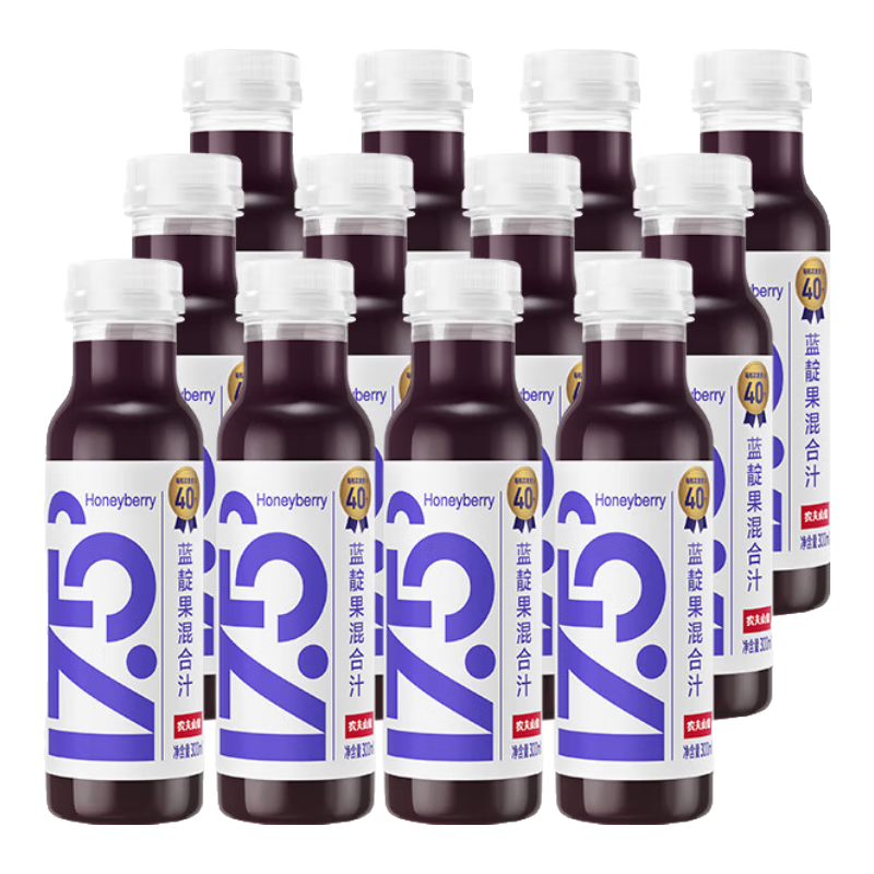 ũ��ɽȪ 17.5��  NFC��֭���� ��������֭ 300ml*12ƿ ����� 99.9Ԫ/12ƿ