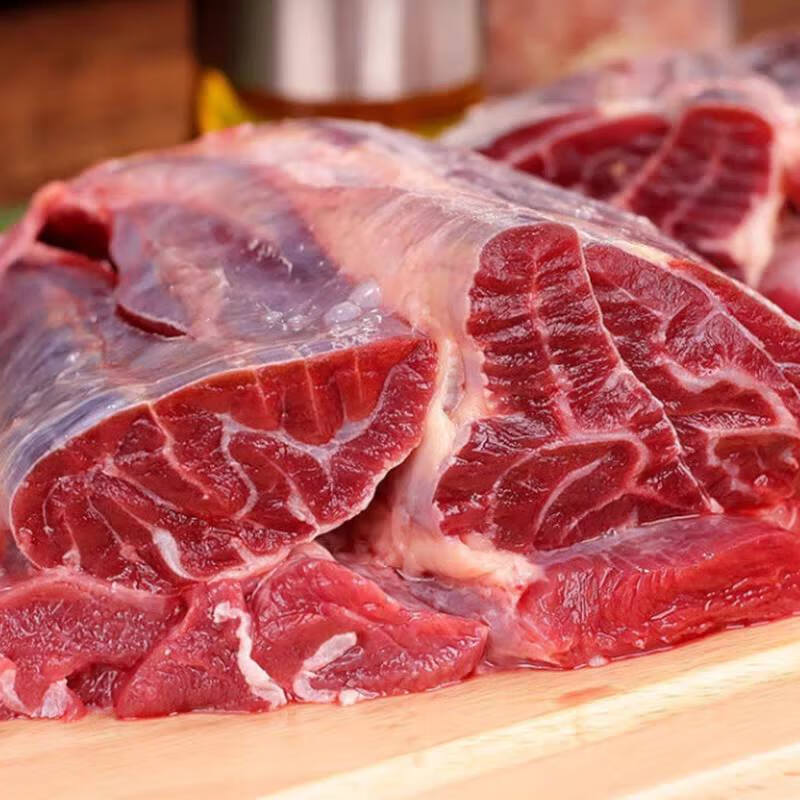 顺丰速运牛腱子肉火锅生鲜肉食材冷冻去骨烧烤牛腱子肉低脂 腱子肉送料包 2000g