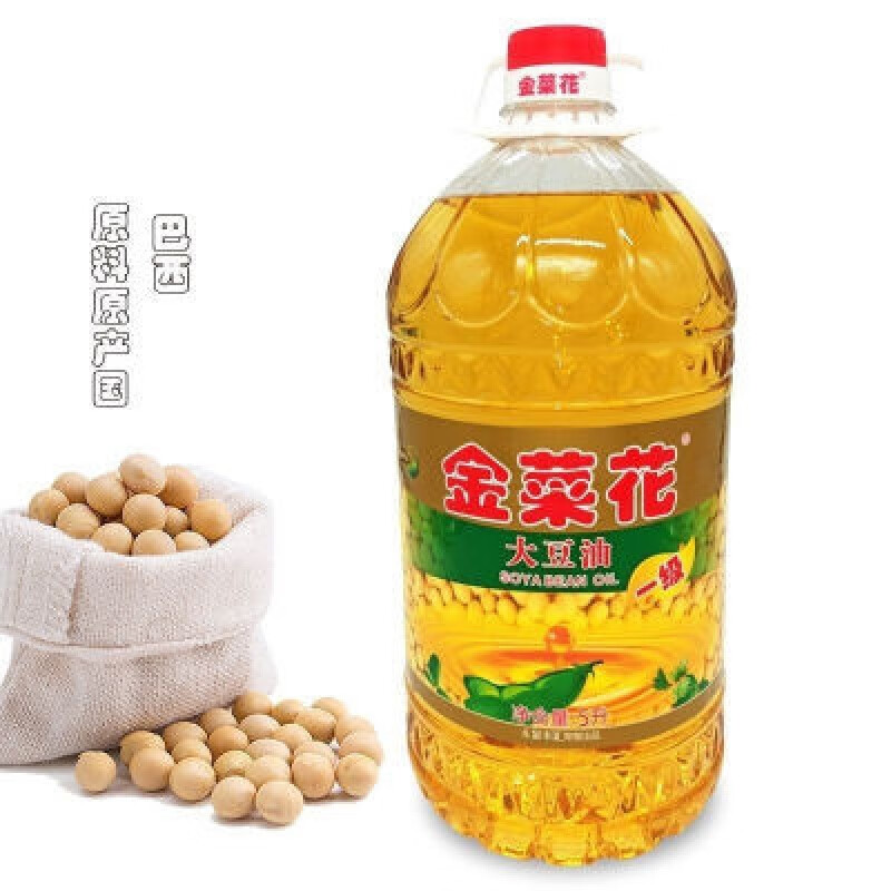 金菜花云南金菜花一级大豆油5升 云南金菜花一级大豆油5升