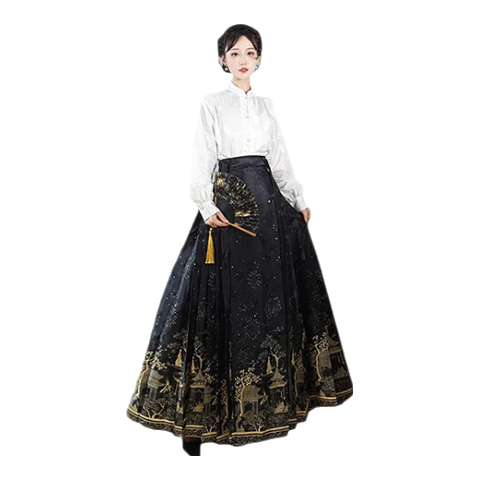 ���ڲ��������������ȹŮȫ������ʽ��������Ů���С���ﶬ�¿��й��羴�Ʒ� ��ɫ��ԭ��֯������ȹ�� M ���ʺ�100-115� 138.9Ԫ