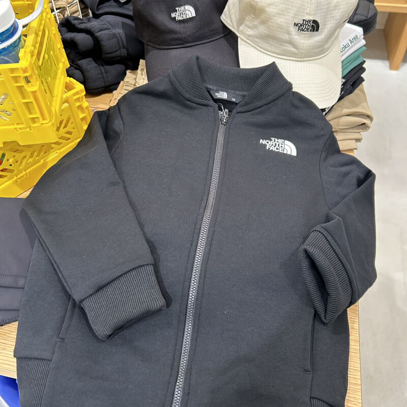 北面（The North Face）THE NORTHFACE北面-立领长袖运动开衫NTJ62470 黑色 均码 100