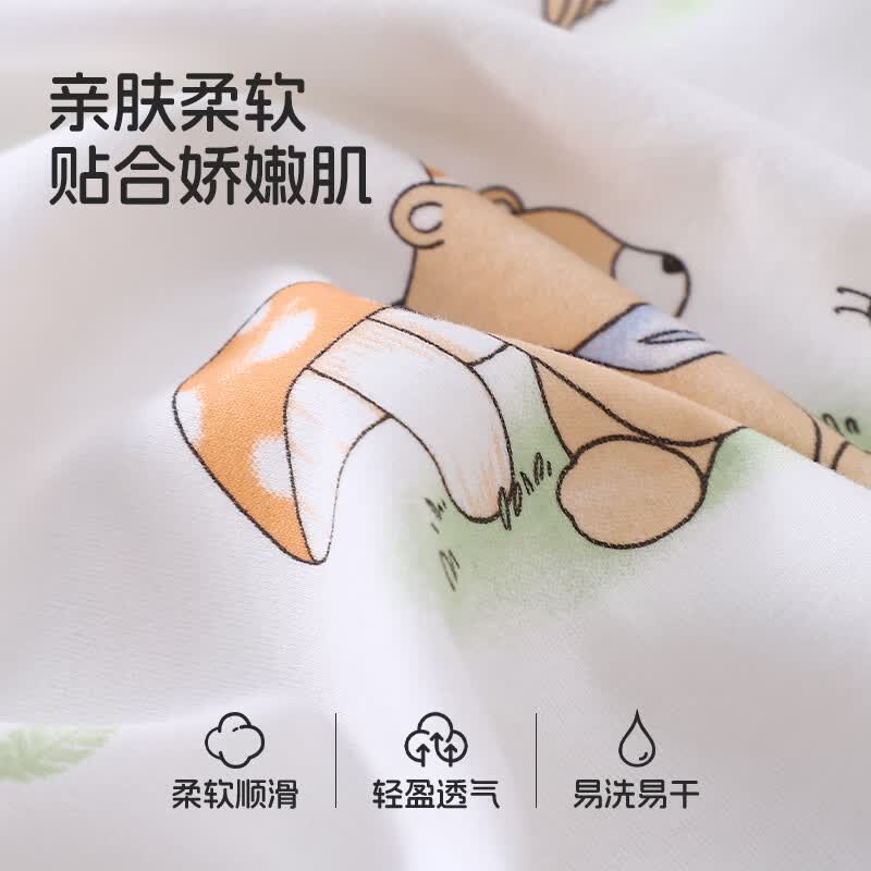 贝优先新生婴儿包单产房纯棉春夏襁褓裹布大尺寸抱巾抱被秋冬新生儿用品 【高克重双面布】小小狮子 90*90cm(超大尺寸)