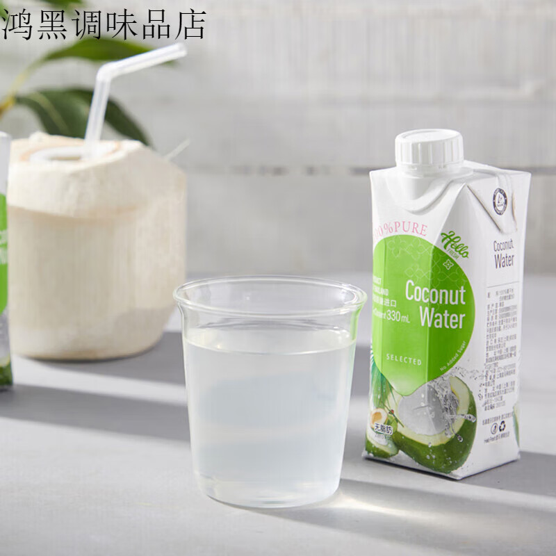 盒马MAX椰子水泰国进口330ml*12瓶/箱(新老包装随机) 330ml*12瓶 /箱