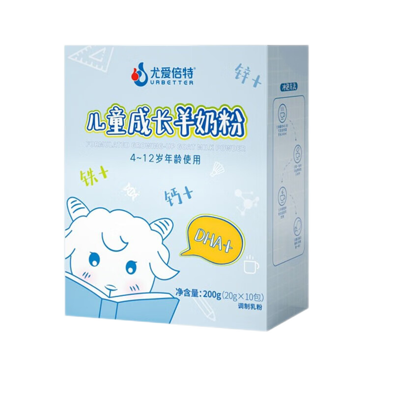 �Ȱ����ض�ͯ���̷�ѧ���߸����������̷ۺ�װ��4-12������200g������װ��