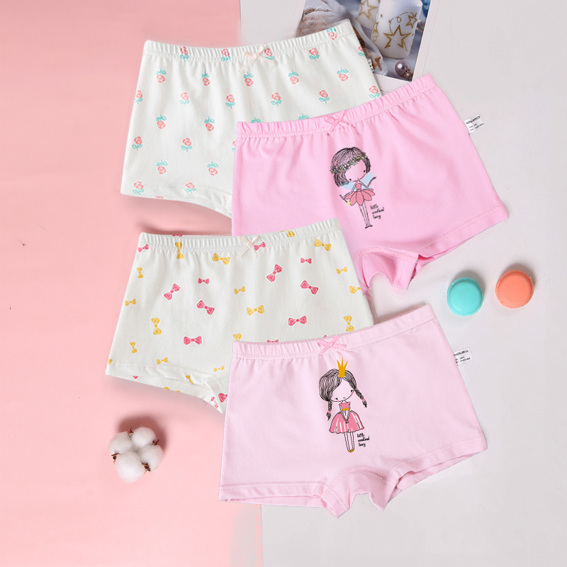 裤小女孩中大童短裤少女高腰女宝宝小孩子夏季新款舒适卡通可爱小裤衩