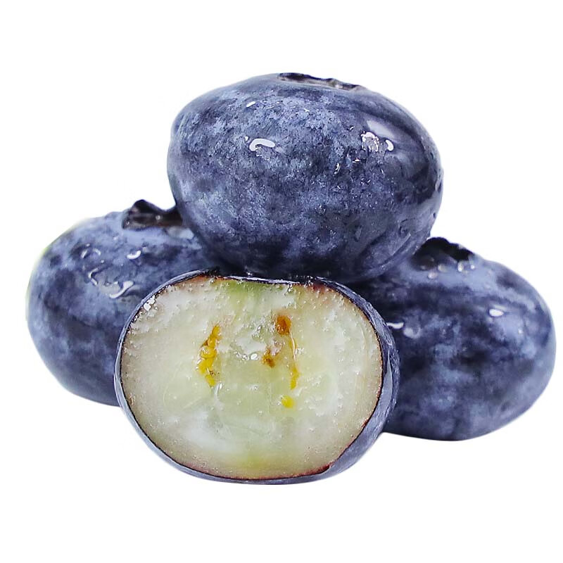 京蚨鲜【顺丰/JD】云南蓝莓鲜果新鲜水果现摘孕妇水果年货节礼盒 6盒大果【18-20mm】100克/盒
