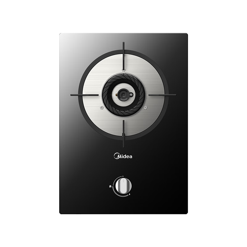 美的（Midea）【國(guó)家補(bǔ)貼20%】燃?xì)庠顔卧钋度胧脚_(tái)式廚房家用5.0KW大火力天然氣/液化氣 單眼灶罐裝煤氣灶單灶 【5.0KW猛火灶】Q13 天然氣
