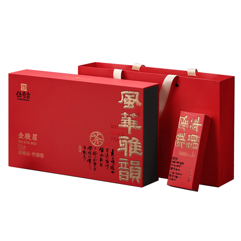 傳奇會 紅茶 武夷金駿眉 蜜香型茶葉 特級禮盒裝300g 節(jié)日送禮