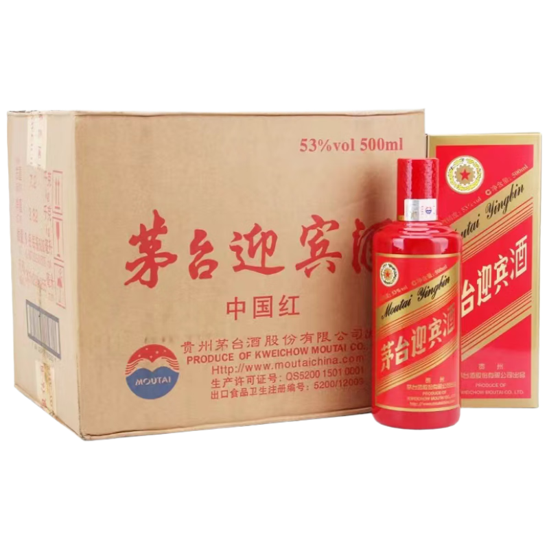 maotai/ę́ ��ӭ�� 53�� ������ 500ml 6ƿ 1629Ԫ