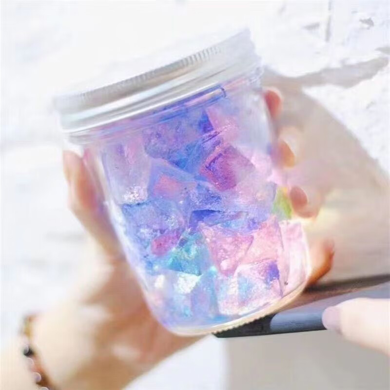 圆锥琥珀糖韩国网红吃播解压咀嚼音超大樱花琥珀糖手工高颜值礼盒