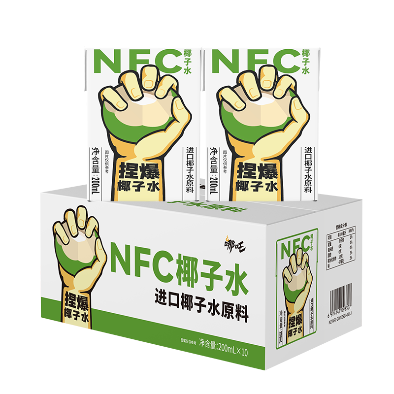 ڲ߸100%NFCҬˮ200ml*10кȻ0̩֬Ҭ֭