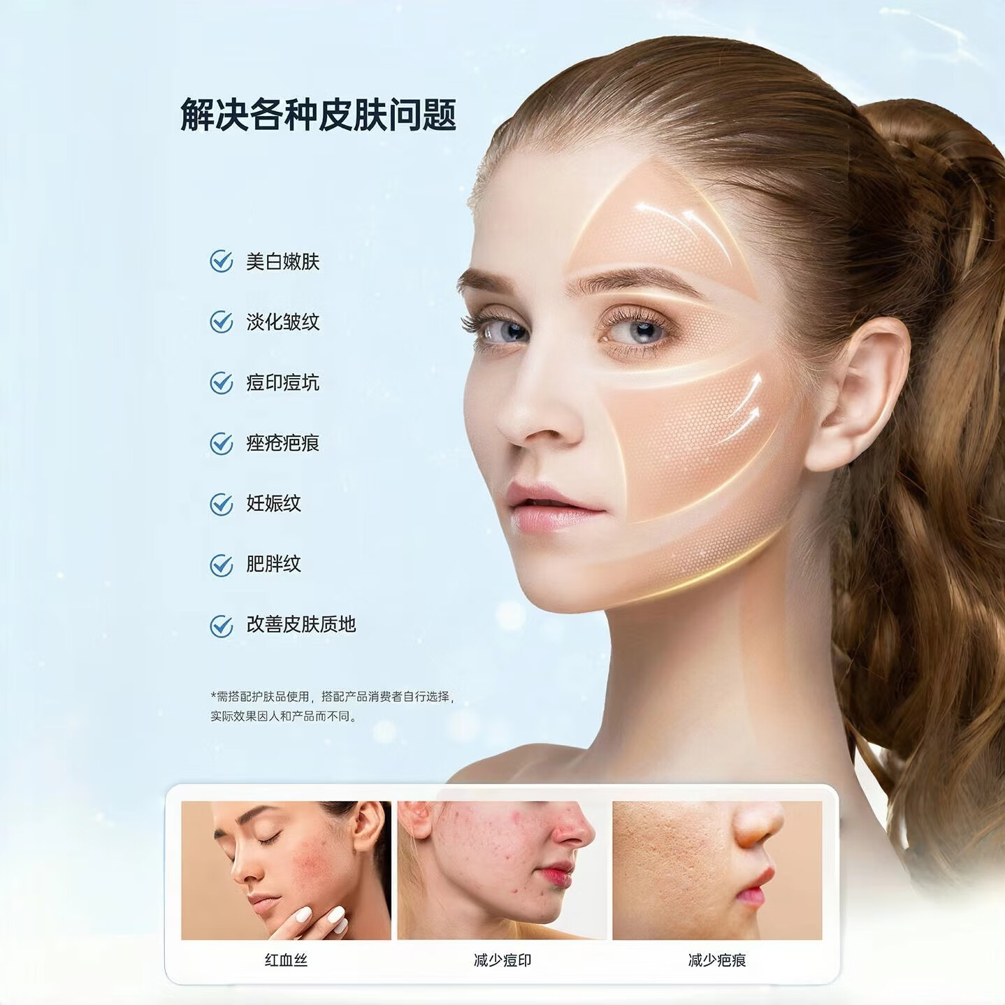 HYDRA.PENH5电动微针原厂正品EMS微电流Hydra pen H5无创家用水光导入仪 蓝H5+50个12pin+操作包套装