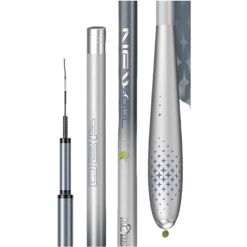 佳釣?zāi)幔↗IADIAONI）伏魔鯽小岡豆鯽魚竿超輕超細(xì)超硬28調(diào)37調(diào)魚竿手竿黑坑釣魚竿野釣 6.3m 新魂鯽 輕細(xì)