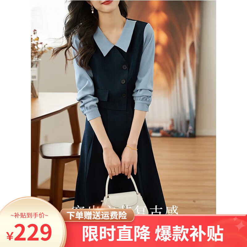 ���ڲ����������������ǧ������������ȹŮ�ﶬ��߼���ĥ��������ɫȹ�� ����ɫ L