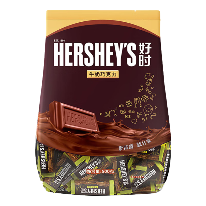 ��ʱ��Hershey��s�� ţ���ɿ����ſ� 500g ������ʳ�ǹ� Ů������� 38������ ��Ů��