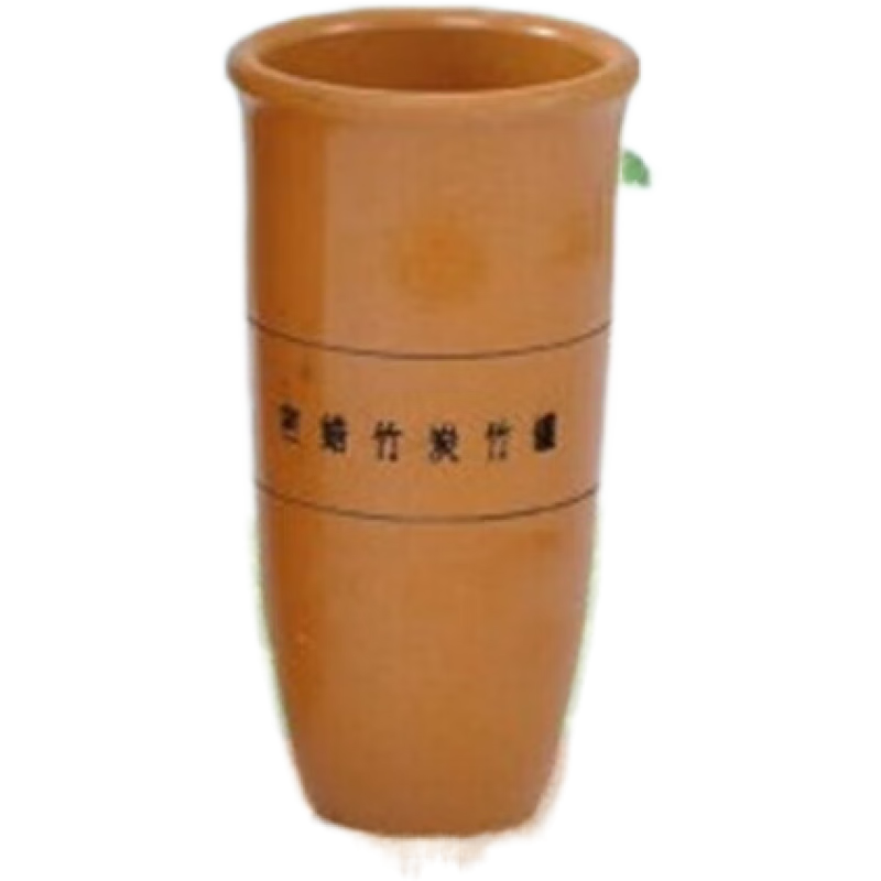 九道艾蜜蠟竹炭竹罐拔火罐竹吸筒碳化家用大中小號(hào)拔罐美容院拔罐專用裝 蜜蠟小號(hào) 腳底，頸部使用