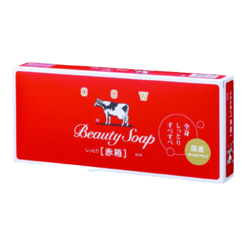 牛乳石鹼牛乳石堿（COW）日本進(jìn)口手工潔面沐浴皂滋潤(rùn)6塊