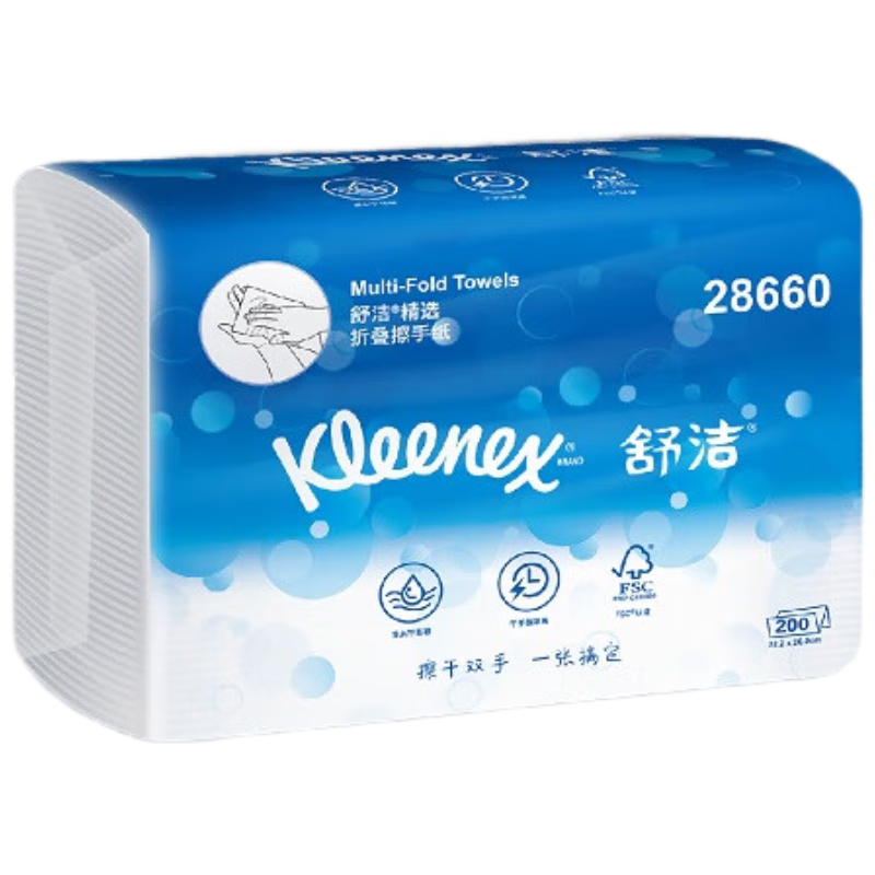 ��ࣨKleenex������ֽ ֽ��2��200��*20��ֽ���ڻ�װ ��ֽ ����ֽ�ͽ�ֽ