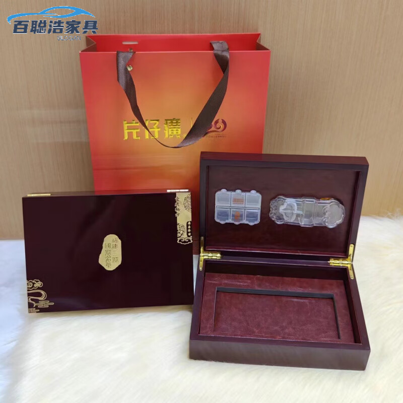 高档漳州片仔癀礼盒木盒包装盒2粒4粒6粒8粒10粒装漳州片仔癀空礼