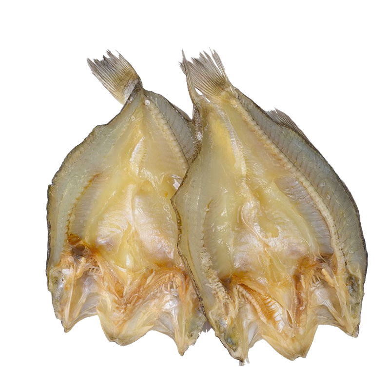 海幽鮮（HAIYOUXIAN）咸魚干大黃魚鲞黃花魚干風(fēng)干海魚海鮮特產(chǎn)咸魚干海鮮干貨 開邊黃魚鲞約2條裝 500g*1袋