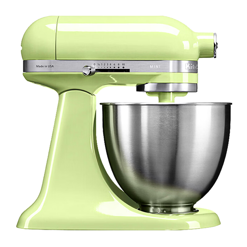 KitchenAid(凱膳怡)【政府補貼】廚師機家用小型3.5QT多功能和面攪拌機 草木綠 5KSM3311XCHW