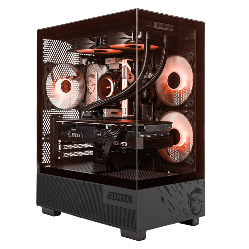 京天华盛 战无畏536 i5-12600KF/RTX4060/16G/1T固态硬盘设计师电竞游戏台式电脑主机全套整机DIY组装机UPC