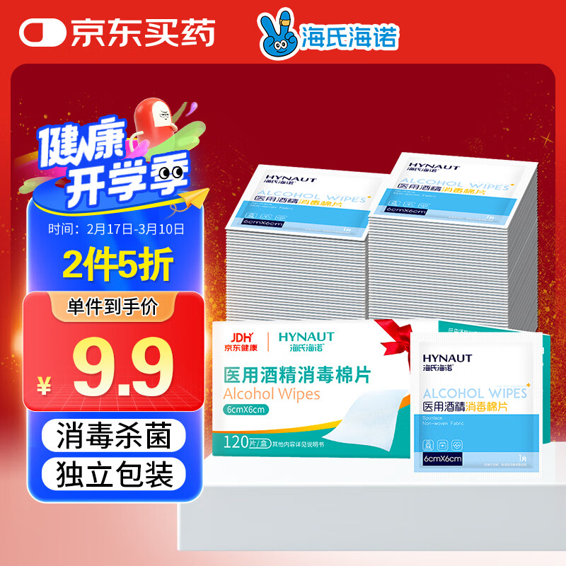 ���Ϻ�ŵ 75%ҽ������ʪ����Ƭ �ƾ���Ƭ 120Ƭװ 6*6cm