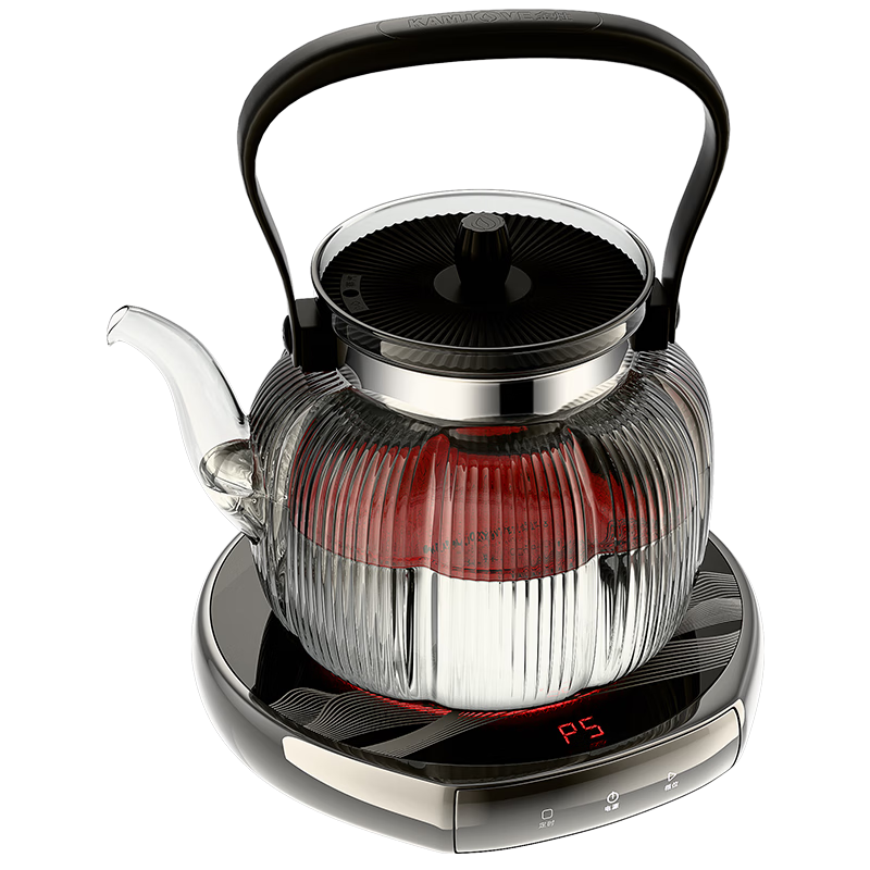 金灶（KAMJOVE）纖薄家用電陶爐圍爐煮茶器玻璃陶瓷茶壺茶爐小型煮茶爐茶藝爐 CH-91 單電陶爐