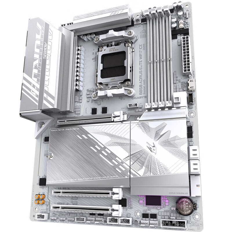技嘉 冰雕B850 AORUS ELITE WIFI7 ICE DDR5 图 3