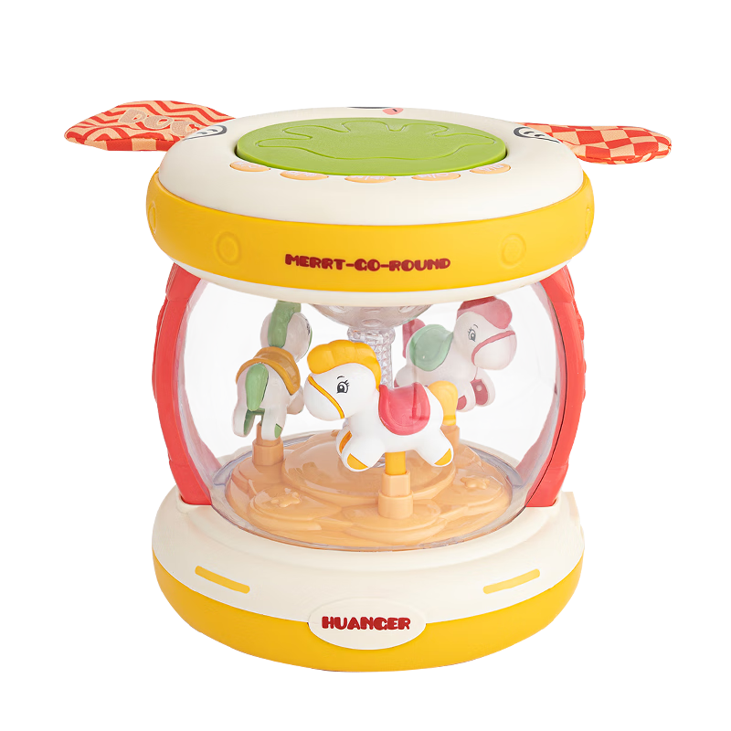 皇兒兒童益智早教手拍鼓故事機嬰兒寶寶拍拍鼓玩具小男孩女孩生日禮物