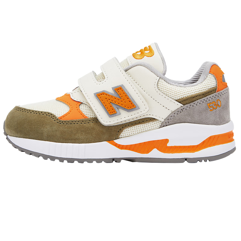 NEW BALANCE4-7歲男女兒童魔術(shù)貼耐磨輕便運動(dòng)鞋530S