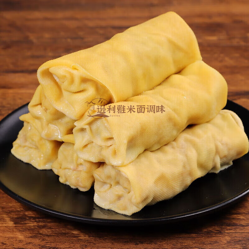 食芳溢鮮肉百葉包 商用食堂快餐調(diào)理冷凍半成品35g×50個(gè)/包豆皮包肉卷 1包50個(gè)