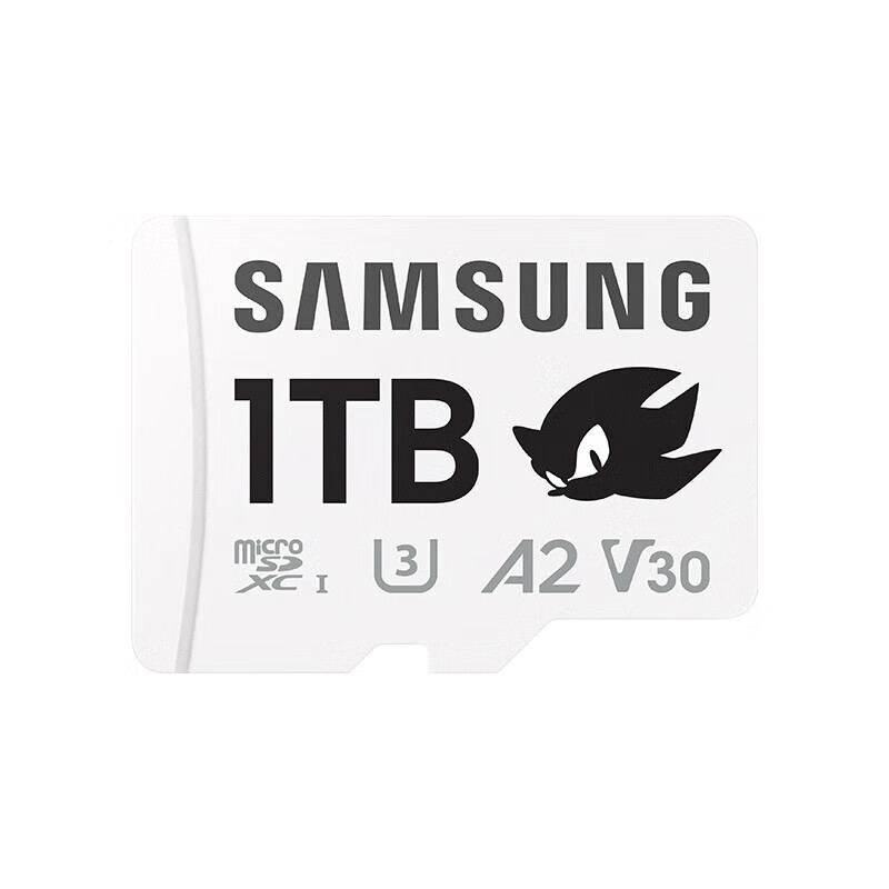 SAMSUNG高速TF卡内存卡 microSD卡 任天堂switch专用配件NS扩展卡 Lite游戏掌机主机存储卡 索尼克联名款 1TBG 读取180MB/s