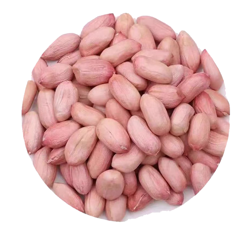 新花生米山东去壳花生米散花生米花生米大粒花生仁榨油下酒5斤 去壳花生米中果2斤