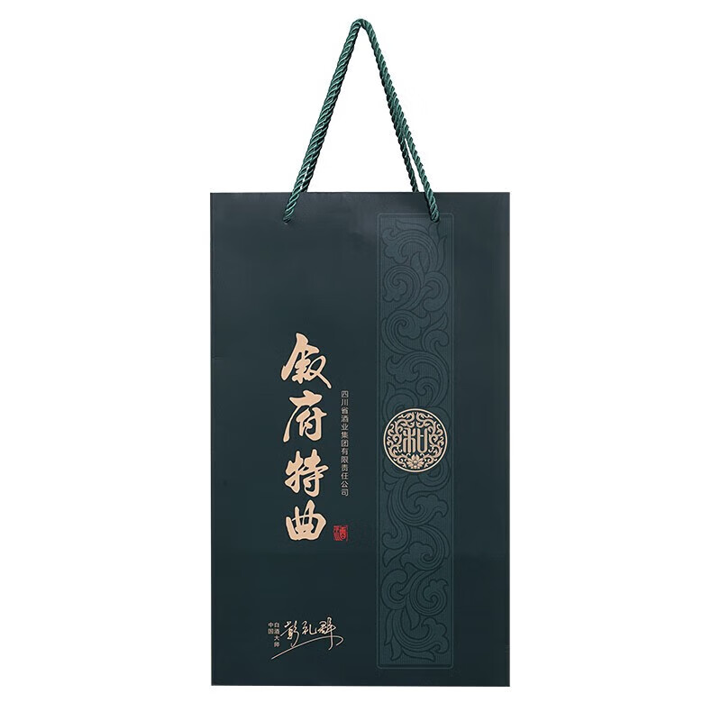 叙府 特曲 四川宜宾多粮浓香 真实年份老酒调味高度白酒  52度 500mL 6瓶 叙府特曲绿