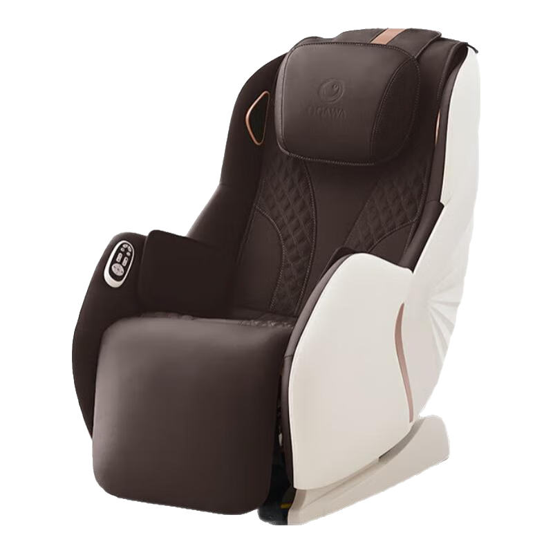 奥佳华（OGAWA）按摩椅家用太空舱全自动电动多功能零重力小型小巧沙发椅子中医养生豪华头等舱5068Plus 霜云灰