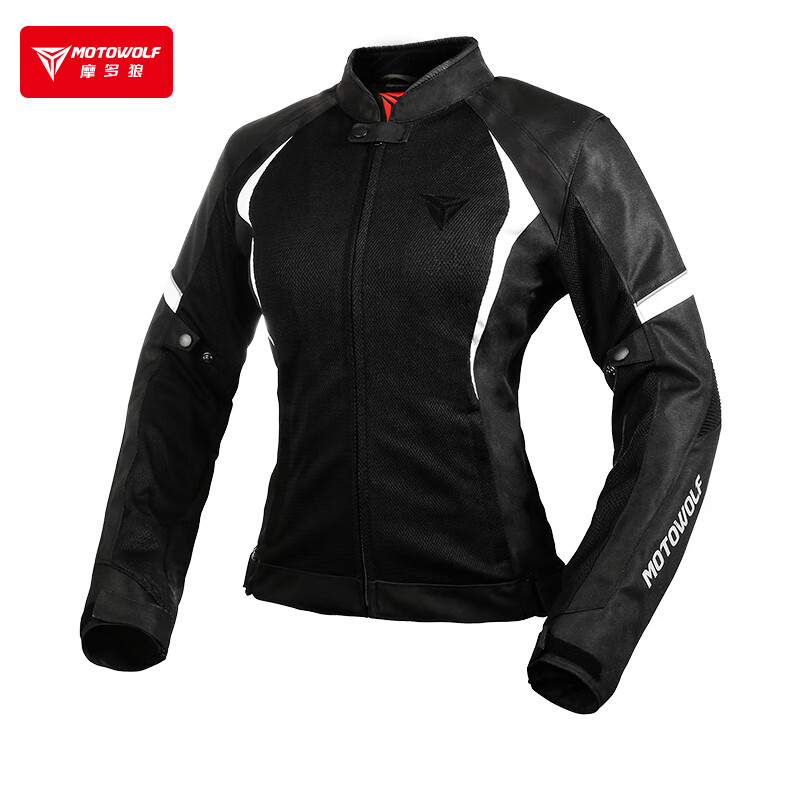 摩多狼MOTOWOLF女士夏季骑行服休闲机车女款摩托服四季通用骑行装备